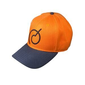Dragon Ball Z Snapback Hat Super Whis Training Symbol Pre-Curve Orange Cap